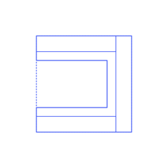 Layouts Pantries Butler Open U Shape 3 Side Laser Cut Svg File, Free Vectors File